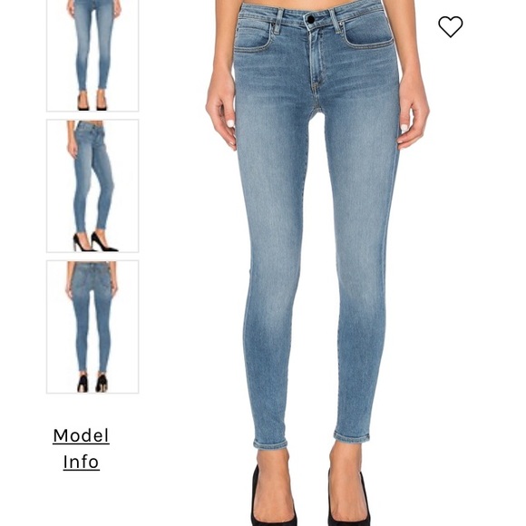 Denim X Alexander Wang Whip Skinny Jean - Picture 1 of 6